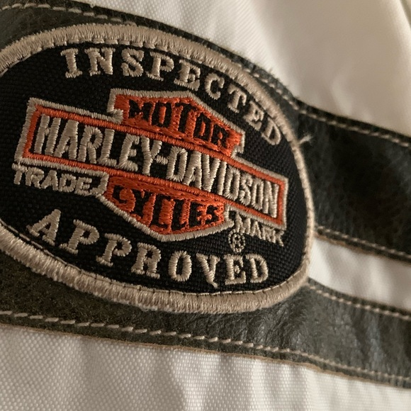 Harley Davidson Switchback Riding Jacket/Black-Tan Removable Liner 2x Like New - Picture 6 of 11